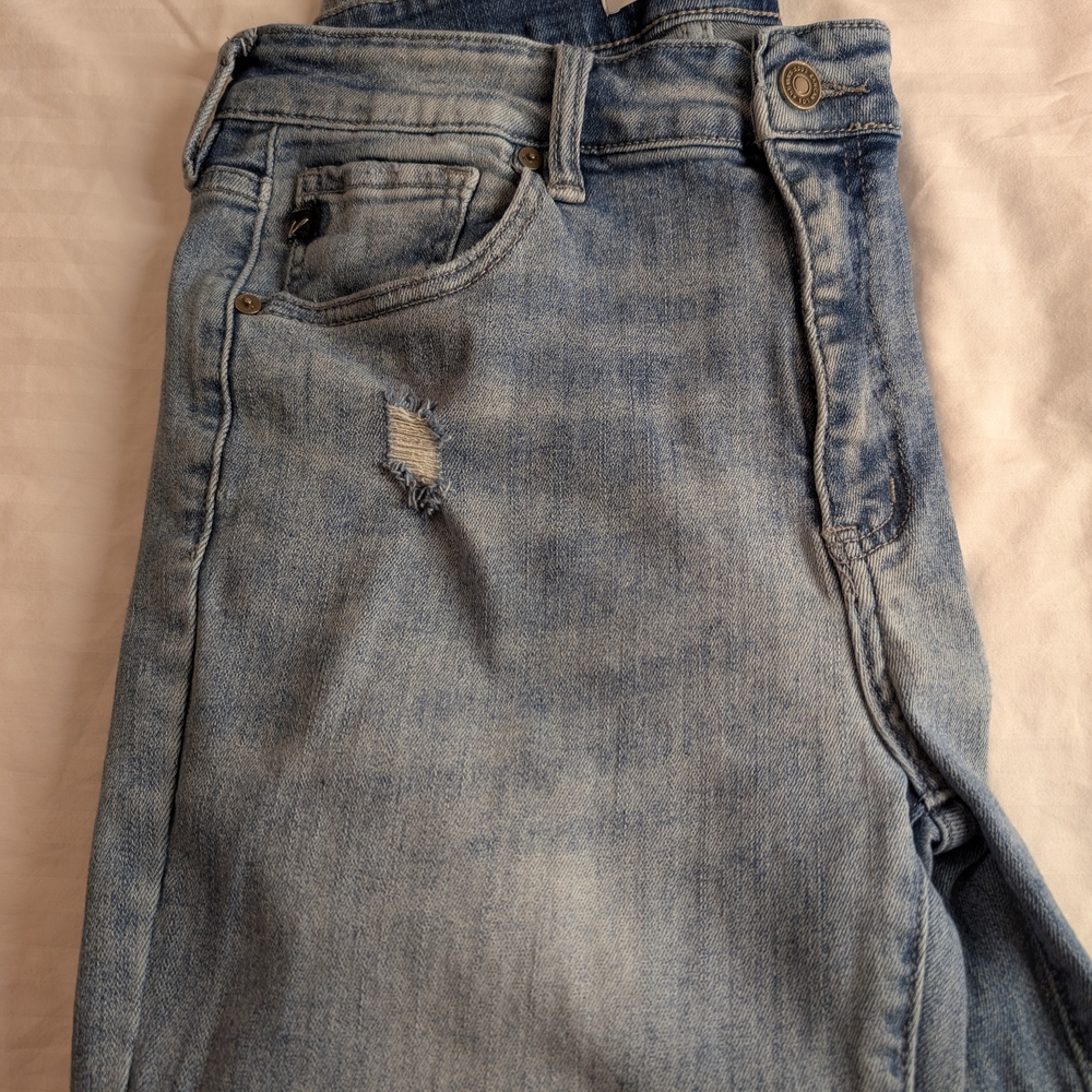 KanCan Light Blue Ankle & Cropped Jeans